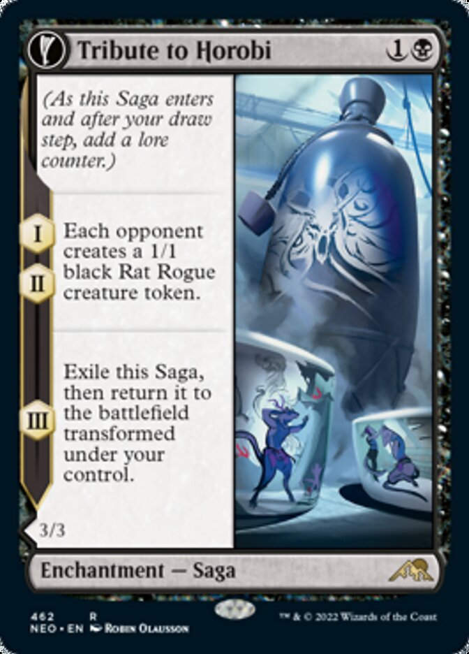 Tribute to Horobi // Echo of Death's Wail (NEO) / Extended Art