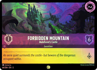Forbidden Mountain - Maleficent's Castle (LOR_ITI) / Foil