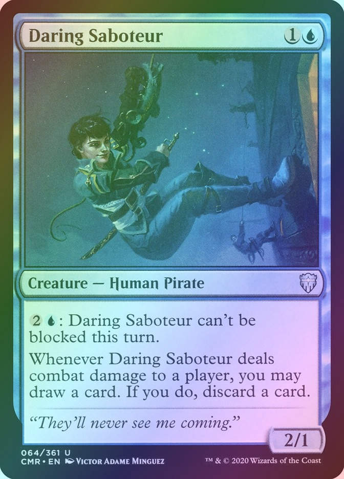 Daring Saboteur (CMR) (64) / Foil