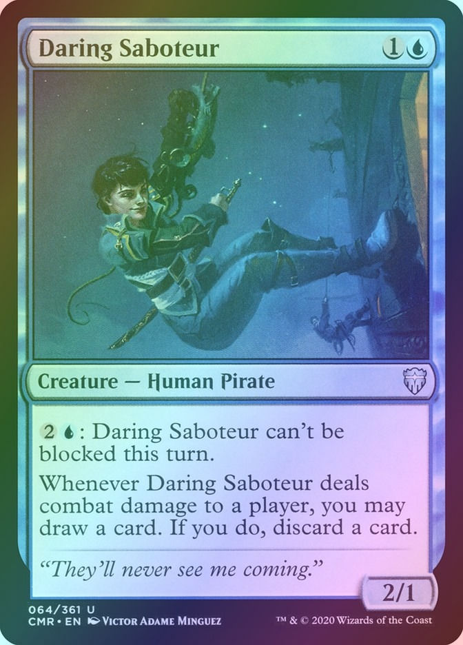 Daring Saboteur (CMR) (64) / Foil