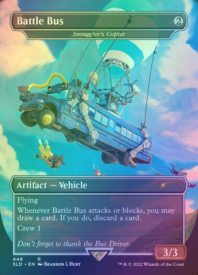 Smuggler's Copter (SLD) (446) / Borderless / Foil