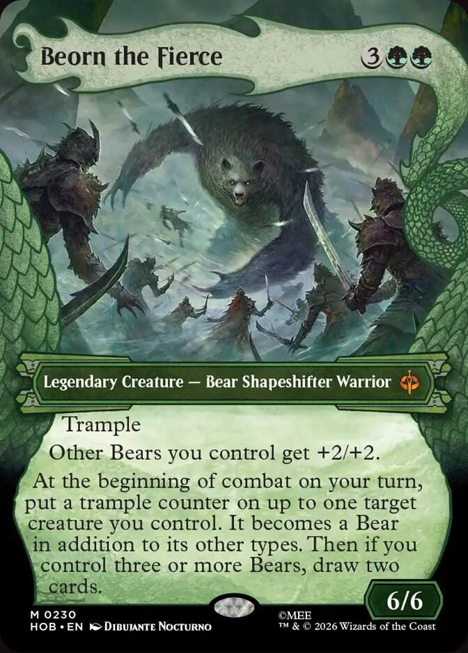 Beorn the Fierce (HOB) (230) / Showcase
