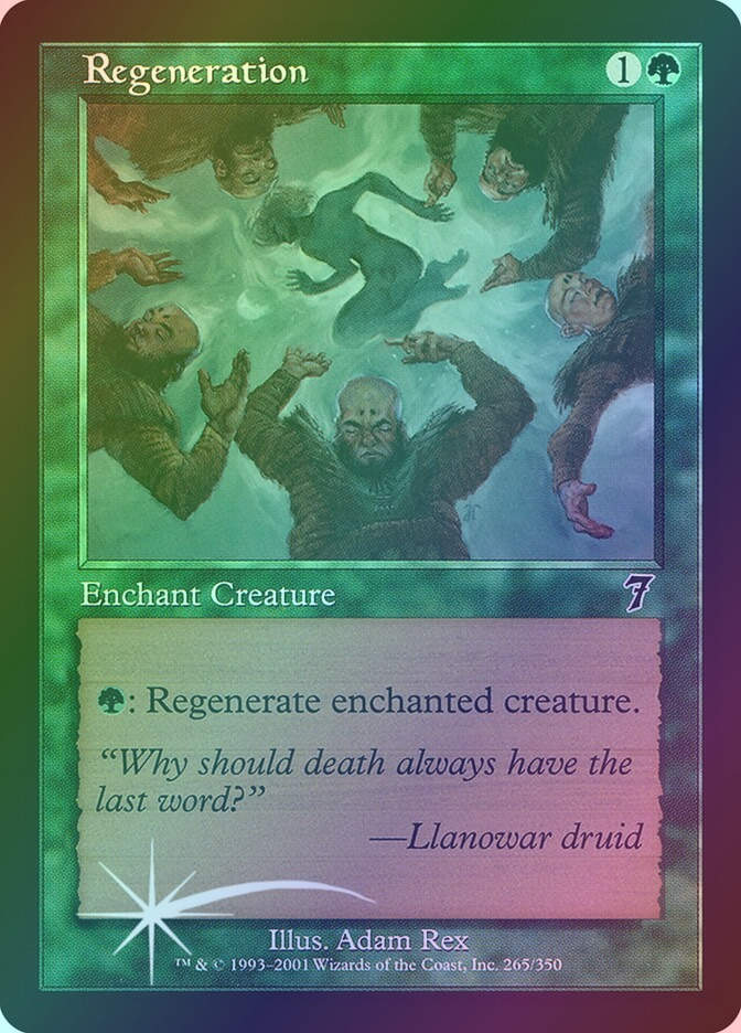 Regeneration (7ED) (265★) / Foil