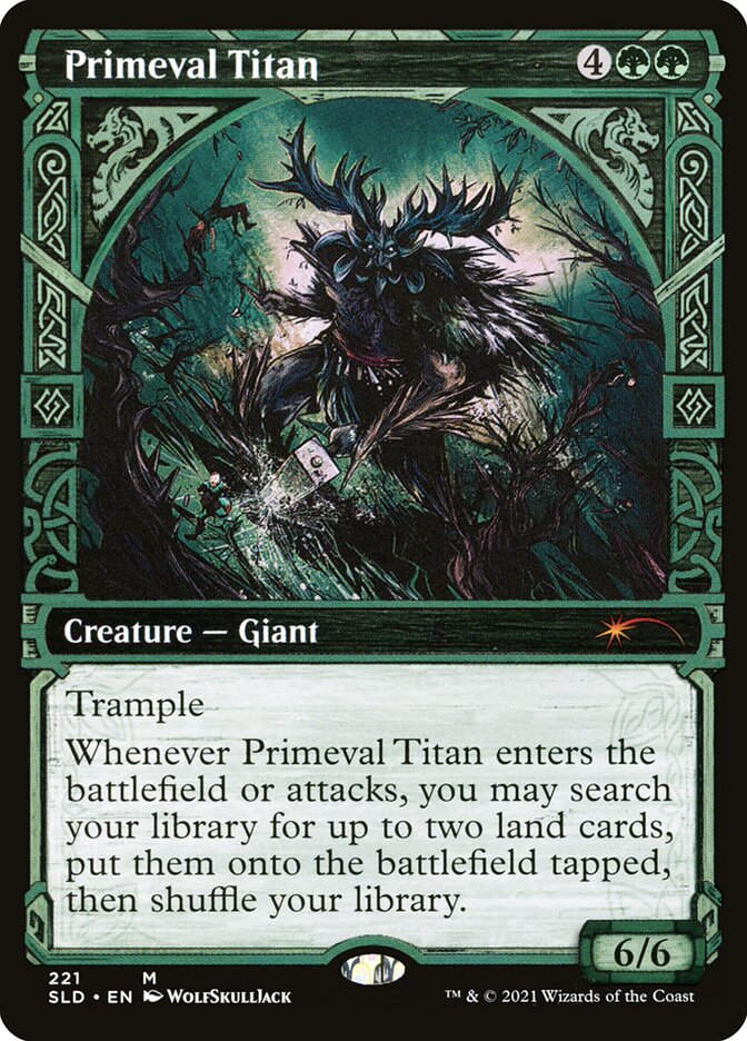 Primeval Titan (SLD) (221) / Showcase