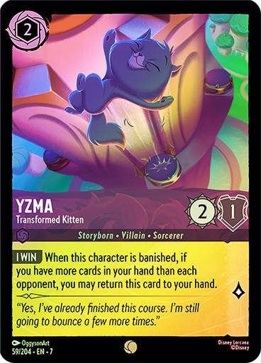 Yzma - Transformed Kitten (LOR_ARC) / Foil