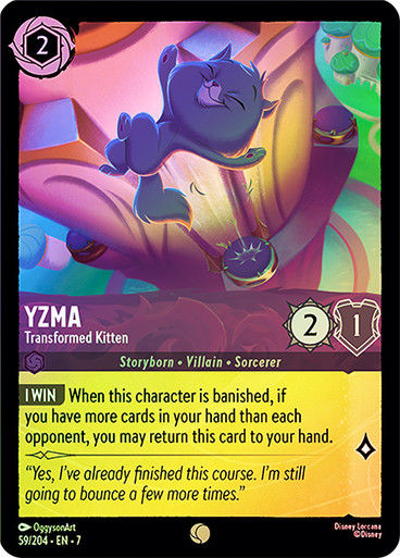 Yzma - Transformed Kitten (LOR_ARC) / Foil