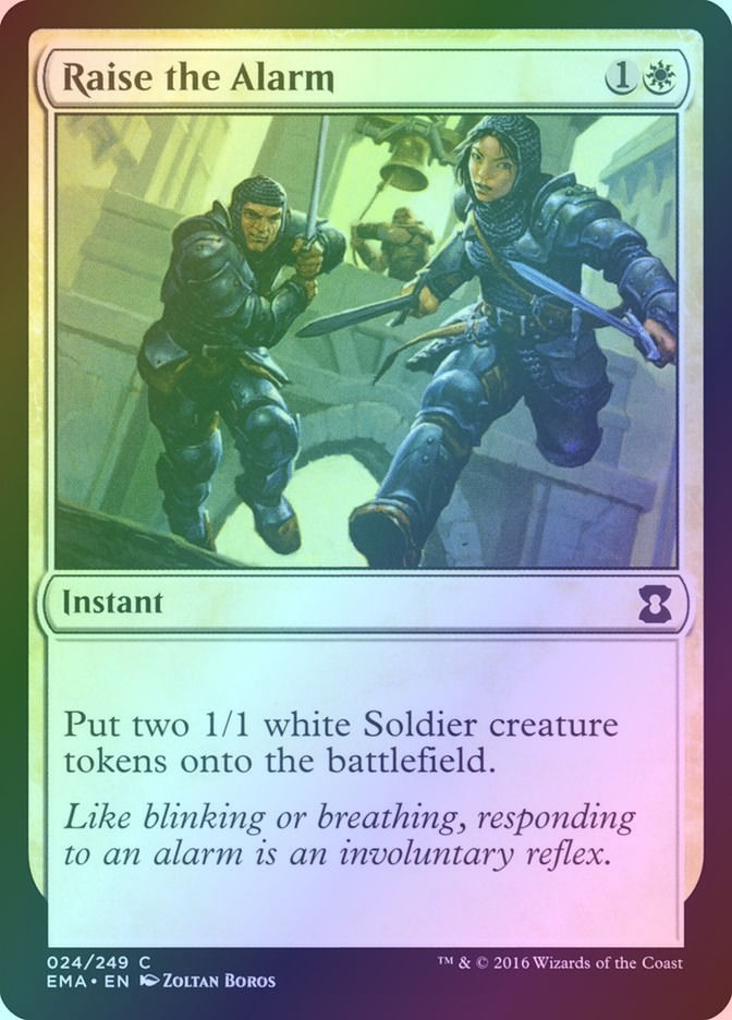 Raise the Alarm (EMA) (24) / Foil