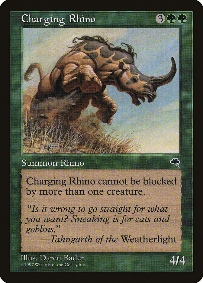 Charging Rhino (TMP) (218)