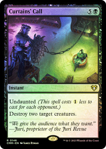 Curtains' Call (cmm) / Foil