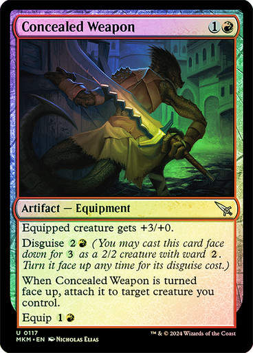 Concealed Weapon (mkm) (117) / Foil