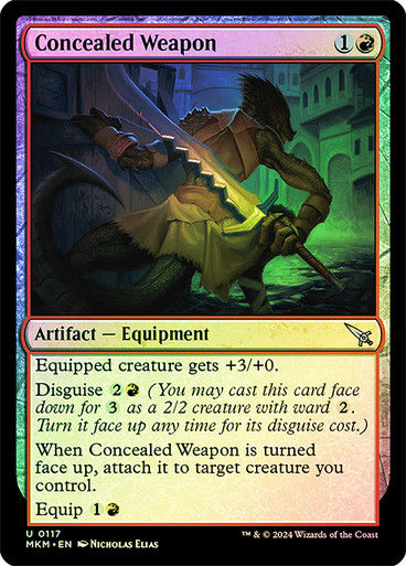 Concealed Weapon (mkm) (117) / Foil