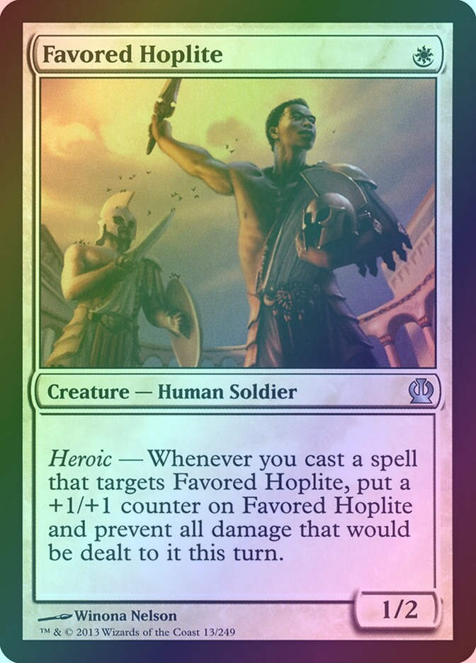 Favored Hoplite (THS) (13) / Foil