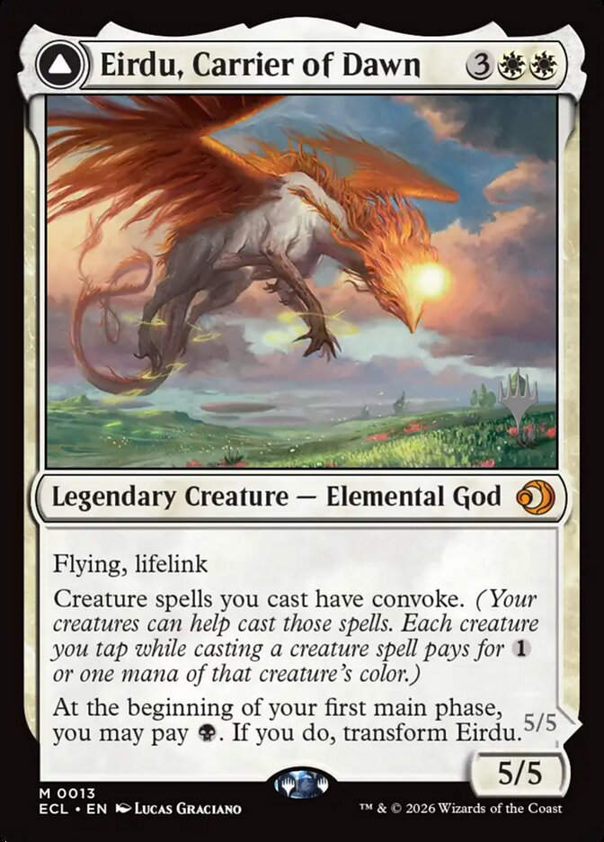 Eirdu, Carrier of Dawn // Isilu, Carrier of Twilight (PECL) (13p)