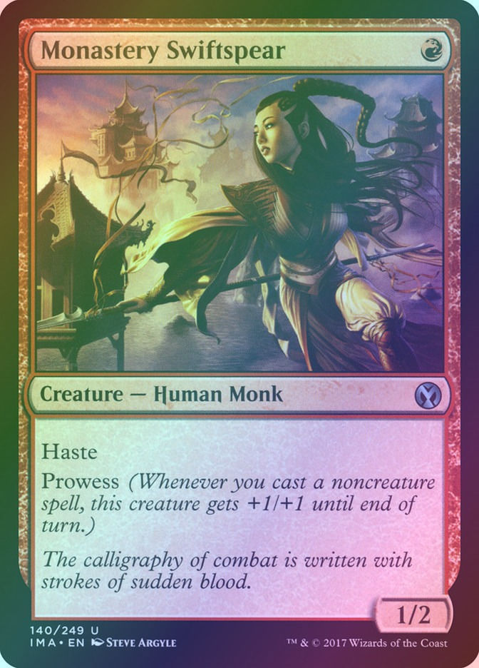 Monastery Swiftspear (IMA) (140) / Foil