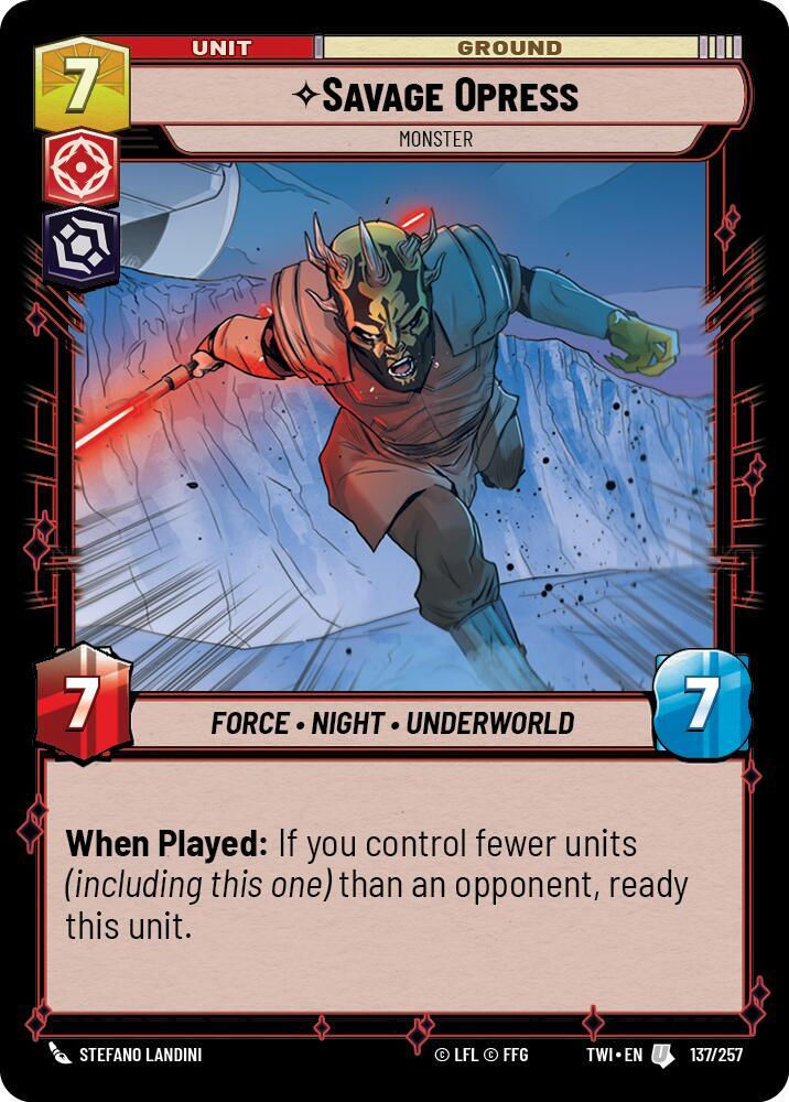 Savage Opress - Monster (TWI) (137/257)
