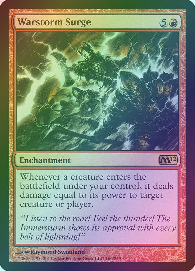 Warstorm Surge (M12) (160) / Foil