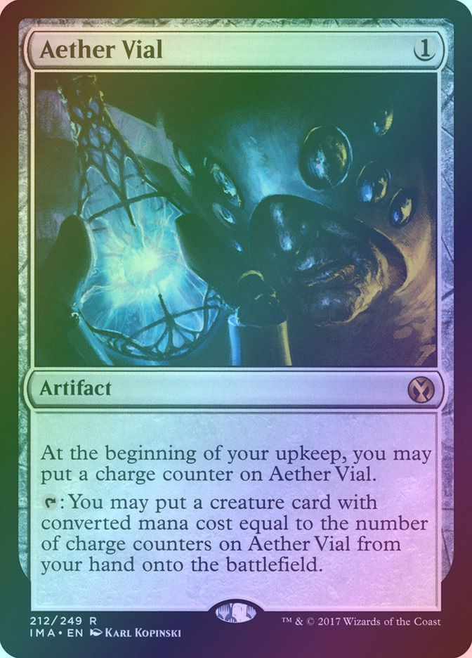 Aether Vial (IMA) (212) / Foil