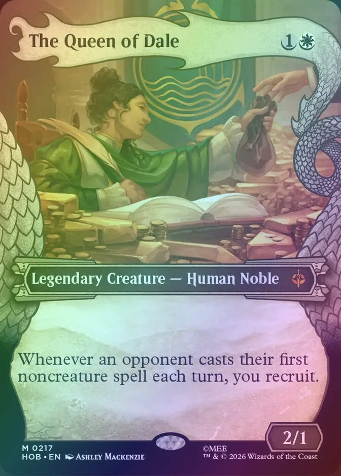 The Queen of Dale (HOB) (217) / Showcase / Foil