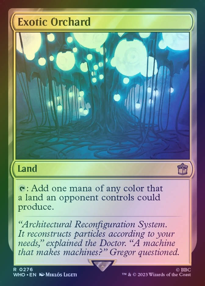 Exotic Orchard (WHO) (276) / Foil