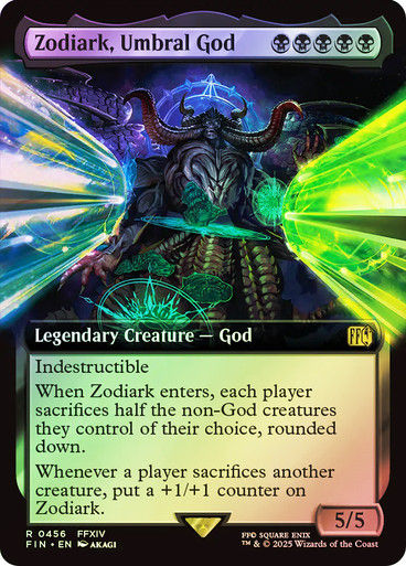 Zodiark, Umbral God (FIN) (456) / Extended Art / Foil