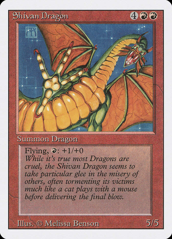 Shivan Dragon (3ED) (177)