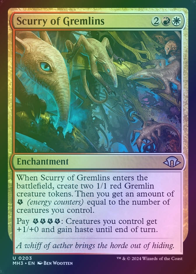 Scurry of Gremlins (MH3) (203) / Foil