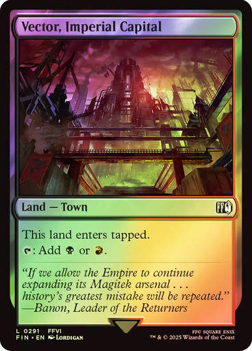 Vector, Imperial Capital (FIN) (291) / Foil