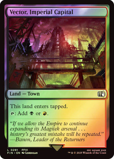 Vector, Imperial Capital (FIN) (291) / Foil