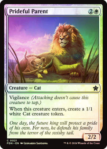 Prideful Parent (FDN) (21) / Foil