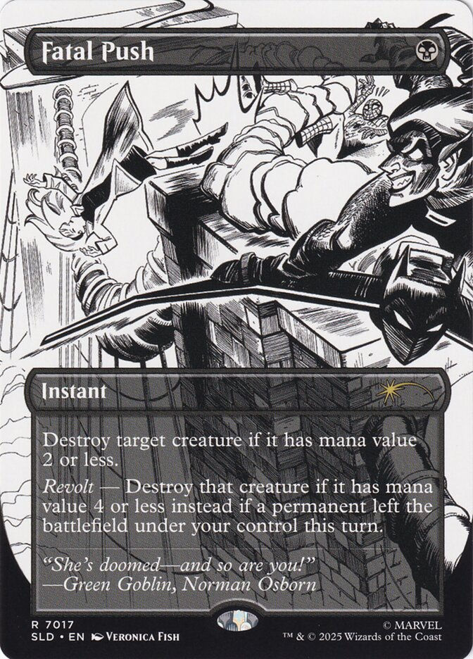 Fatal Push (SLD) (7017) / Borderless