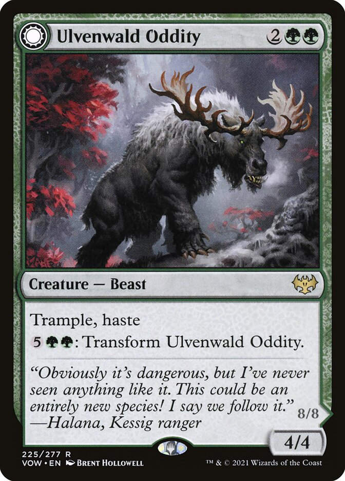 Ulvenwald Oddity // Ulvenwald Behemoth (VOW) (225)
