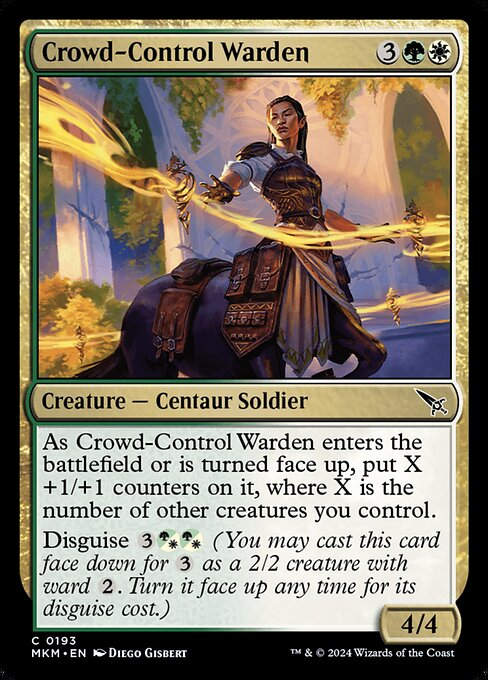 Crowd-Control Warden (mkm) (193)