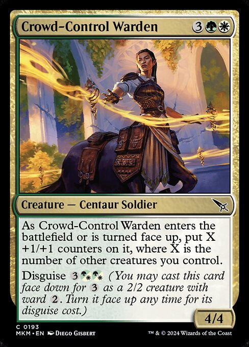 Crowd-Control Warden (mkm) (193)