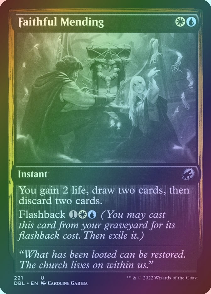 Faithful Mending (DBL) (221) / Foil