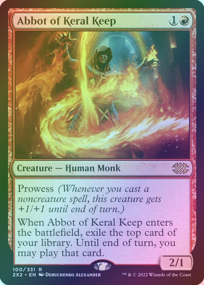 Abbot of Keral Keep (2X2) (100) / Foil