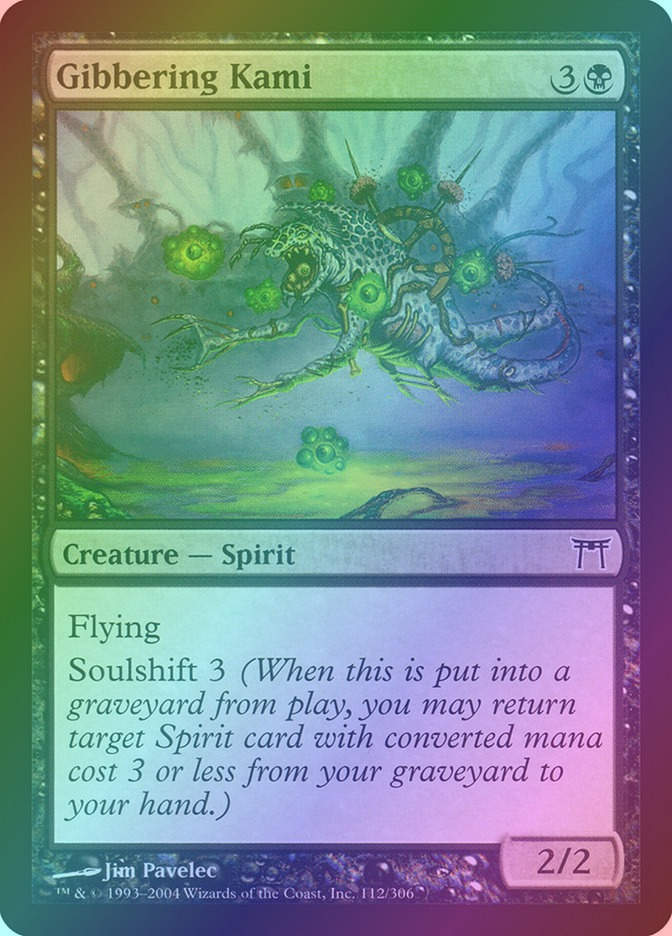 Gibbering Kami (CHK) (112) / Foil