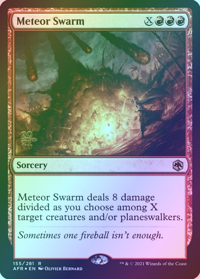 Meteor Swarm (PAFR) (155s) / Foil