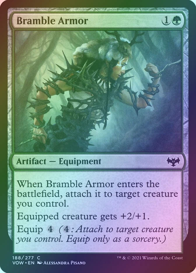 Bramble Armor (VOW) (188) / Foil