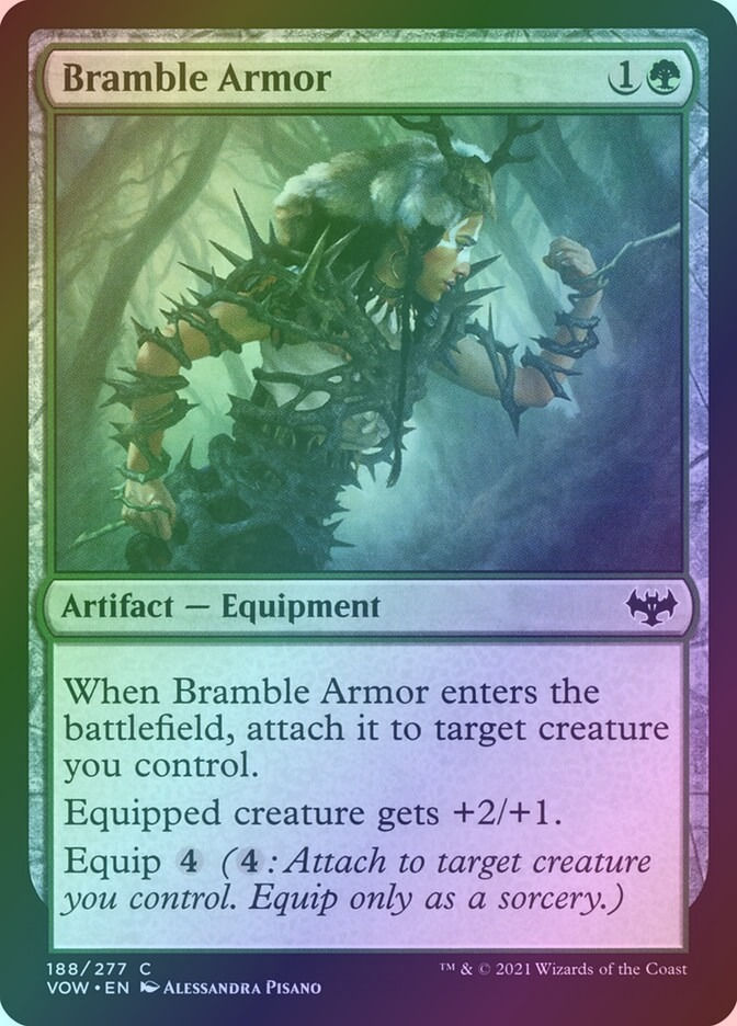 Bramble Armor (VOW) (188) / Foil