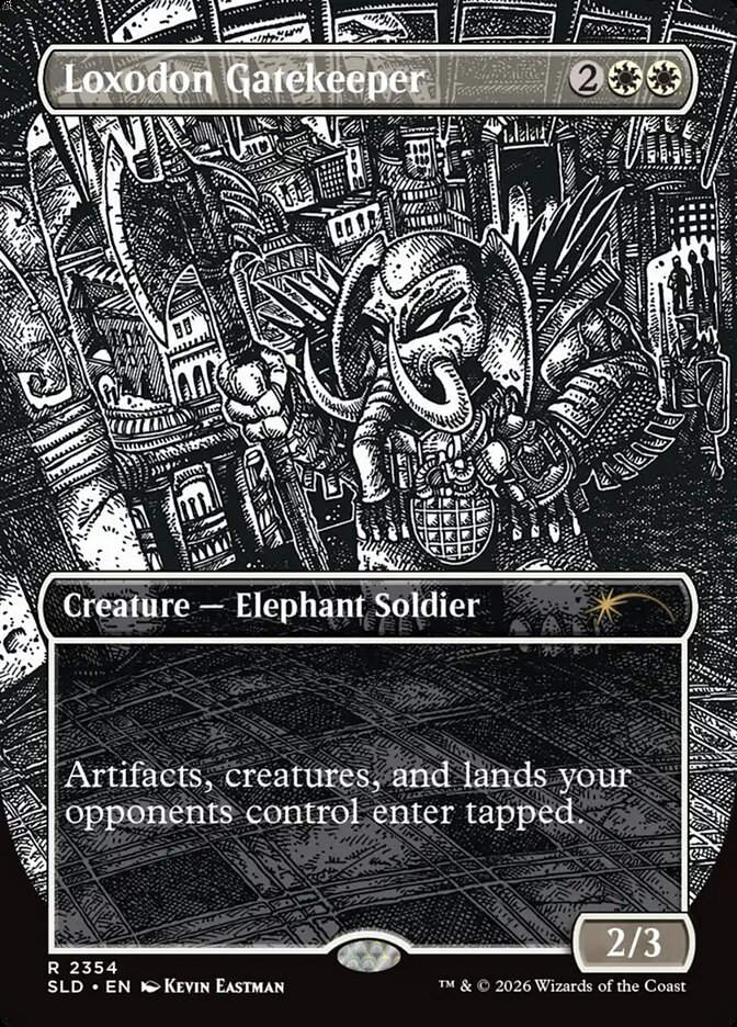 Loxodon Gatekeeper (SLD) (2354) / Borderless