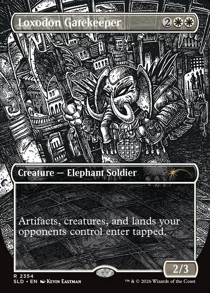 Loxodon Gatekeeper (SLD) (2354) / Borderless