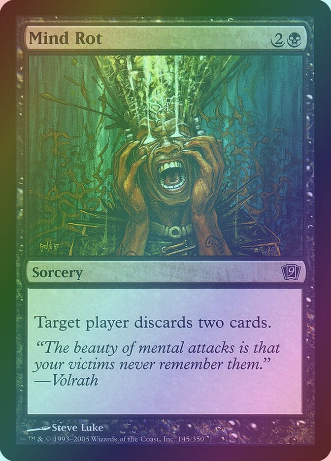 Mind Rot (9ED) (145★) / Foil