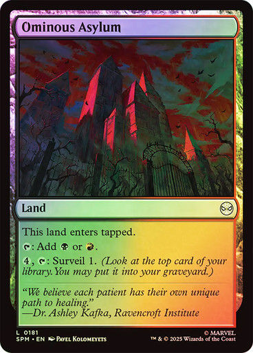 Ominous Asylum (SPM) (181) / Foil