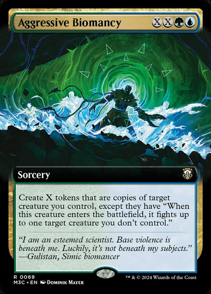 Aggressive Biomancy (m3c) (69) / Extended Art