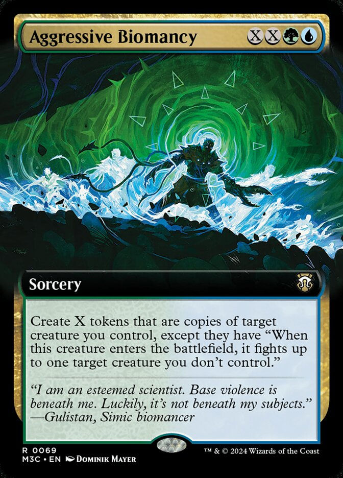 Aggressive Biomancy (m3c) (69) / Extended Art