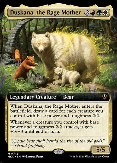 Duskana, the Rage Mother (mkc) (312) / Extended Art