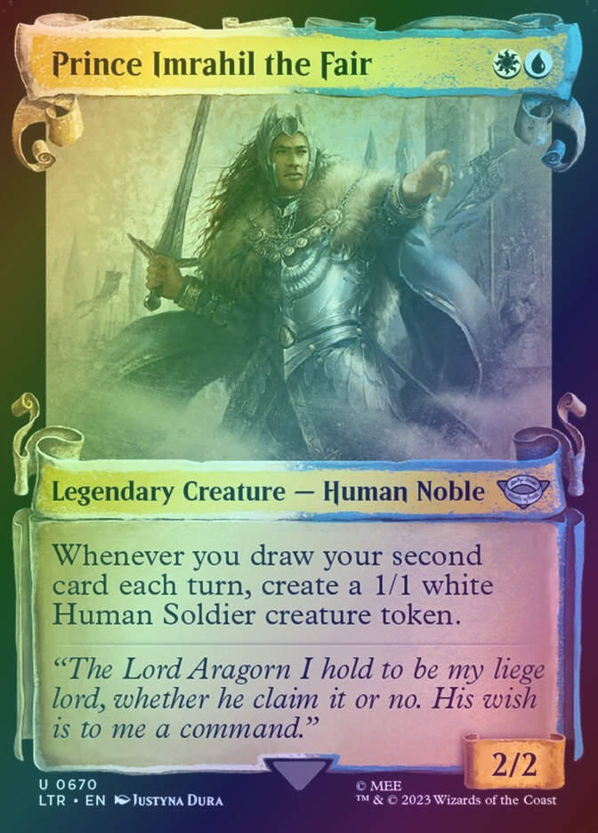 Prince Imrahil the Fair (LTR) (670) / Showcase / Foil