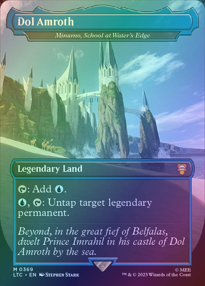 Minamo, School at Water's Edge (LTC) (369) / Borderless / Foil