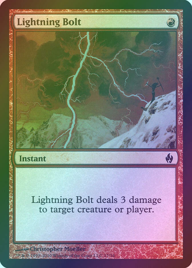 Lightning Bolt (PD2) (17) / Foil