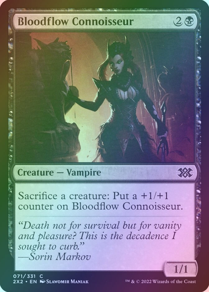 Bloodflow Connoisseur (2X2) (71) / Foil